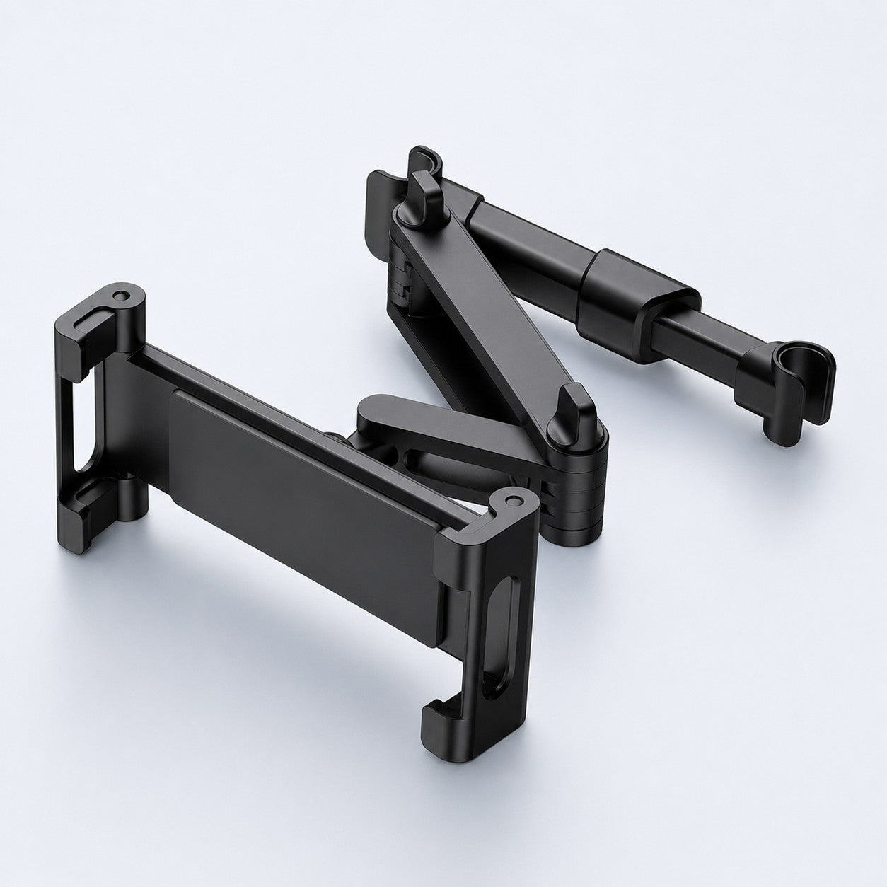 DriveView car headrest tablet holder in black