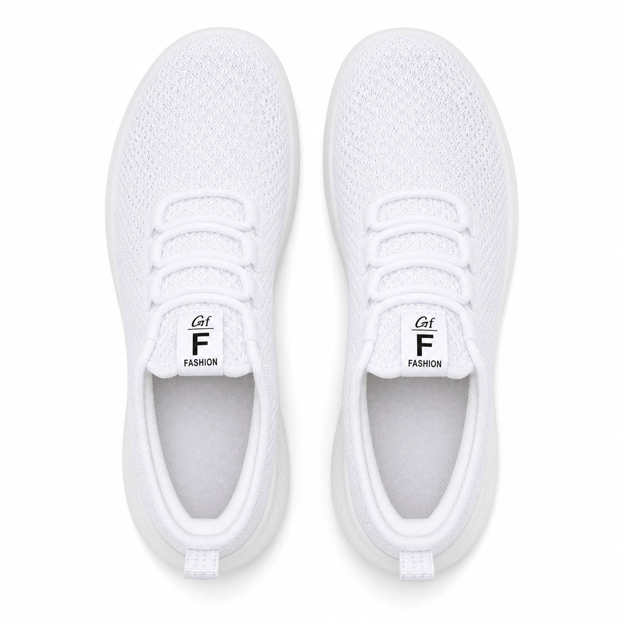 Litestep Womens Everyday Lightweight Sneakers White Top Down Detail
