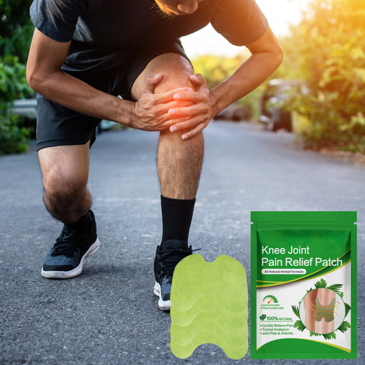 Natural Herbal Knee Patch