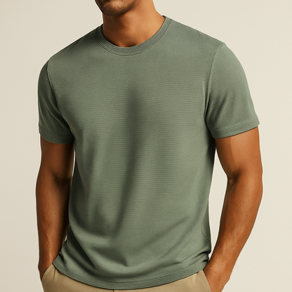 Summer Breeze Cotton Waffle Shirt