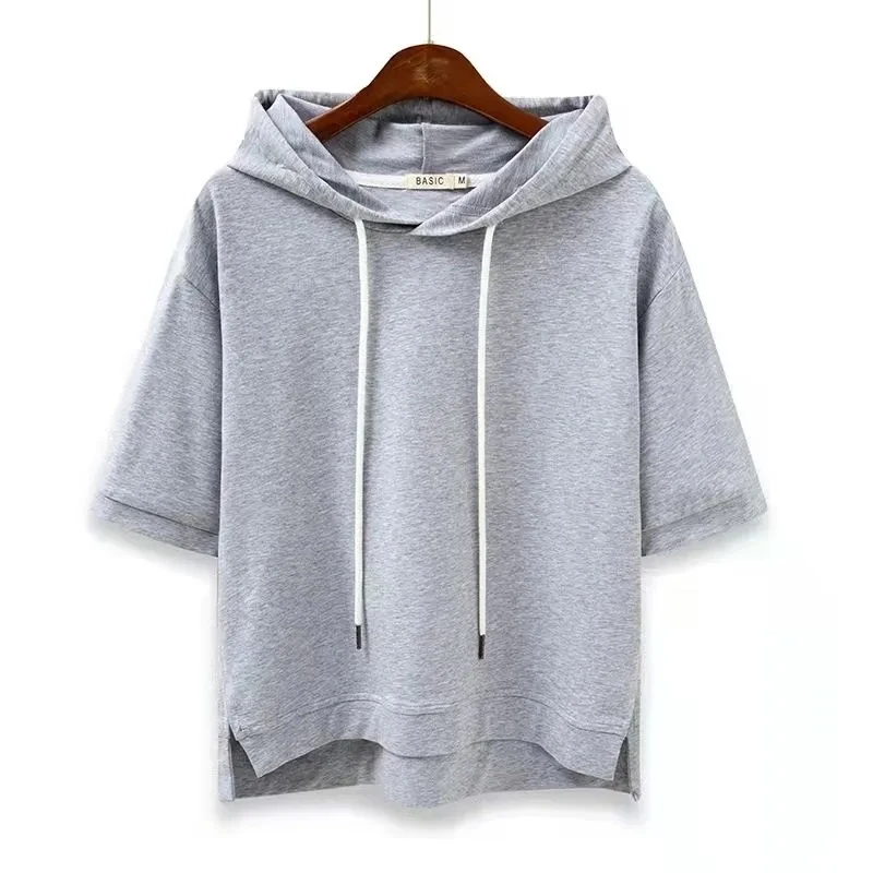 Maison Oversized Short-Sleeve Women's Hoodie