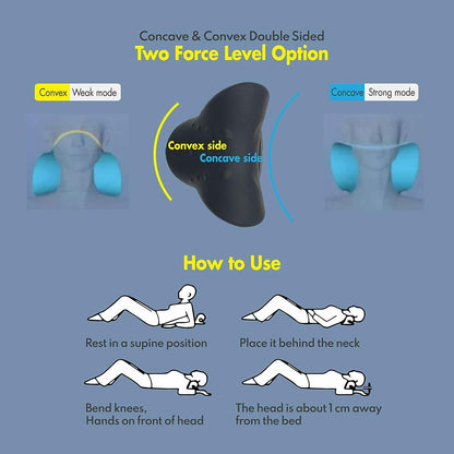 Neck And Shoulder Relaxer & Cervical Neck Traction Device