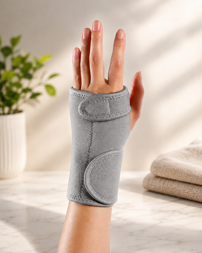 Adjustable Wrist Support Brace with Metal Splint