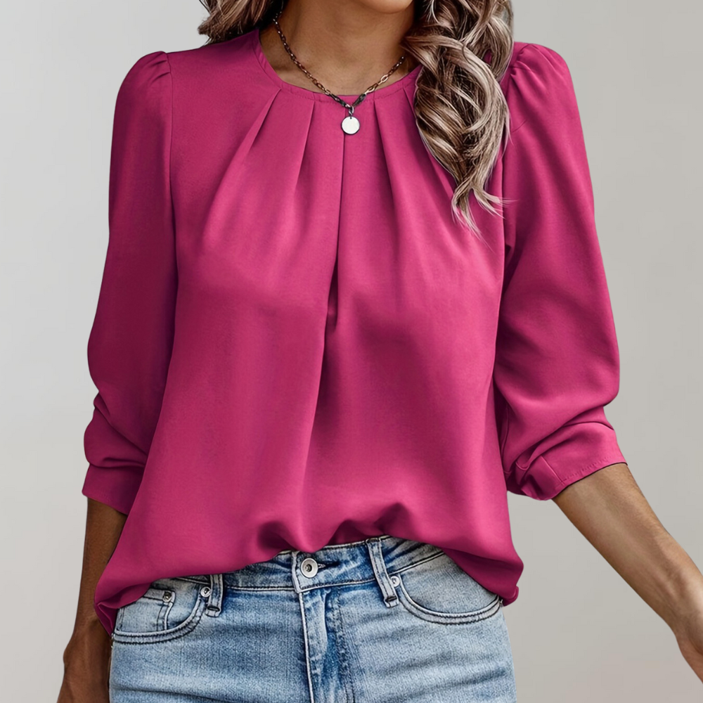 Nztrendys Pleated Women’s Blouse