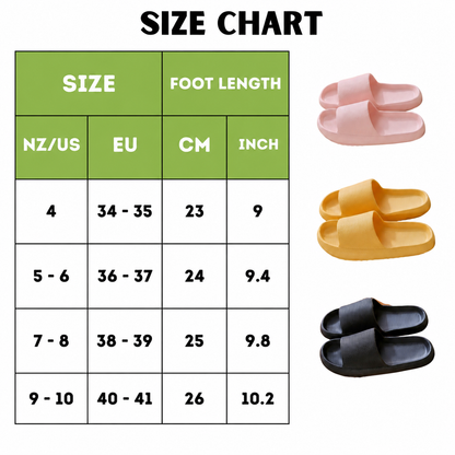 Comfy Cushy Slippers - Home & Outdoor Comfortable
