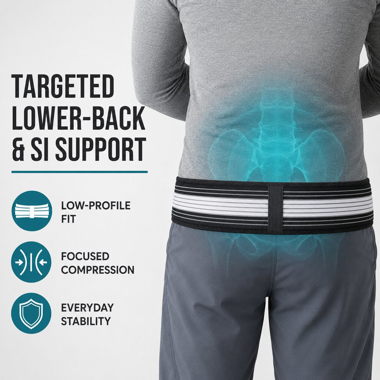 LumbarEase Lumbar And Joint Support Belt