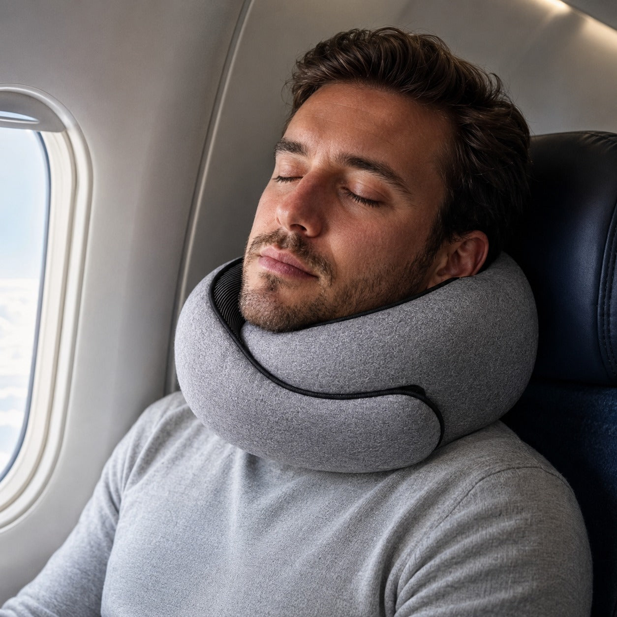 Travel Neck Pillow - Comfortable Full Neck Support