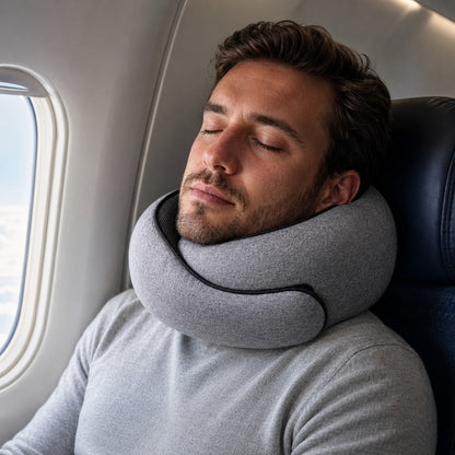Travel Neck Pillow - Comfortable Full Neck Support