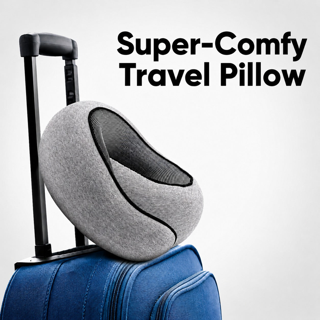 Travel Neck Pillow - Comfortable Full Neck Support