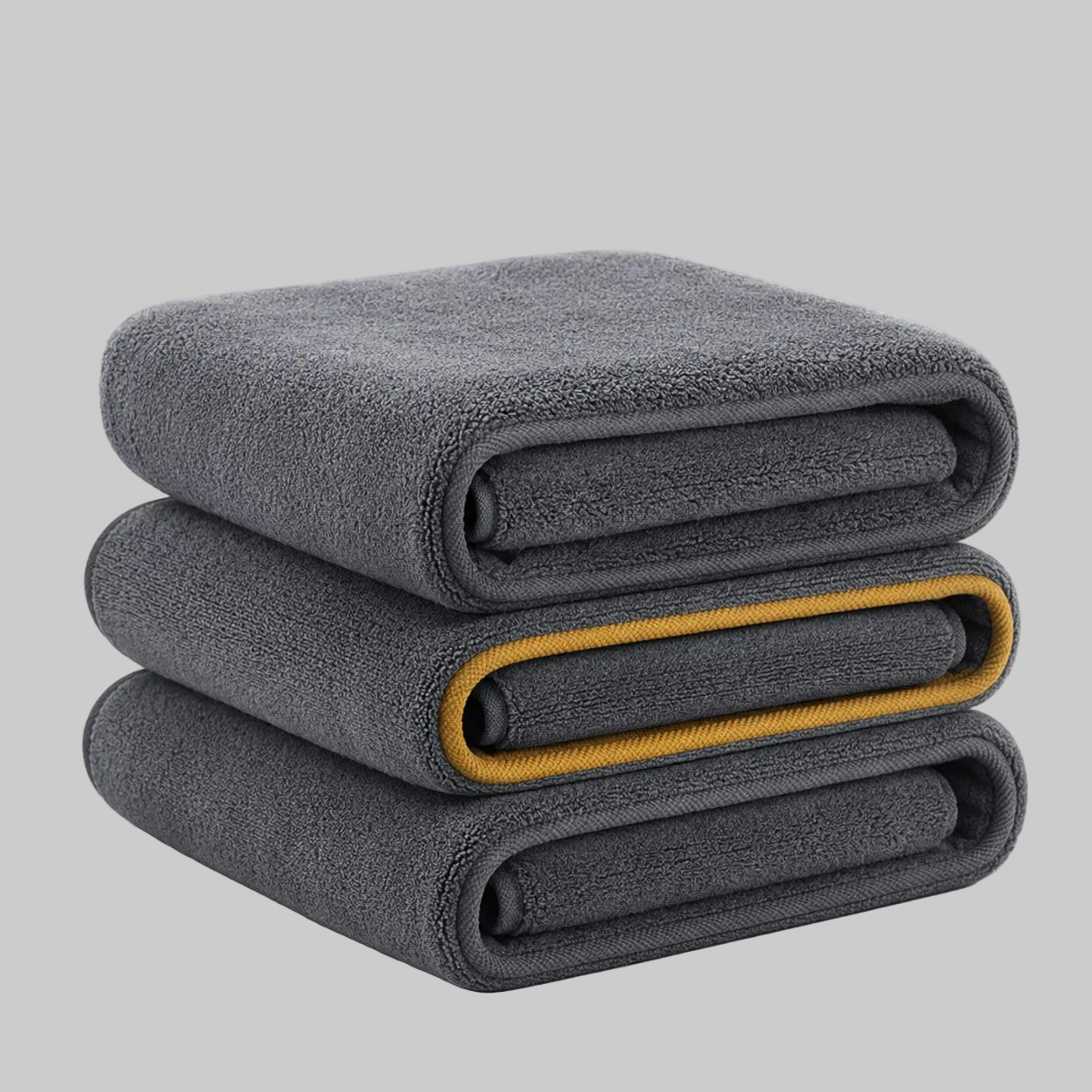 AquaGlide Premium Microfiber Car Drying Towel