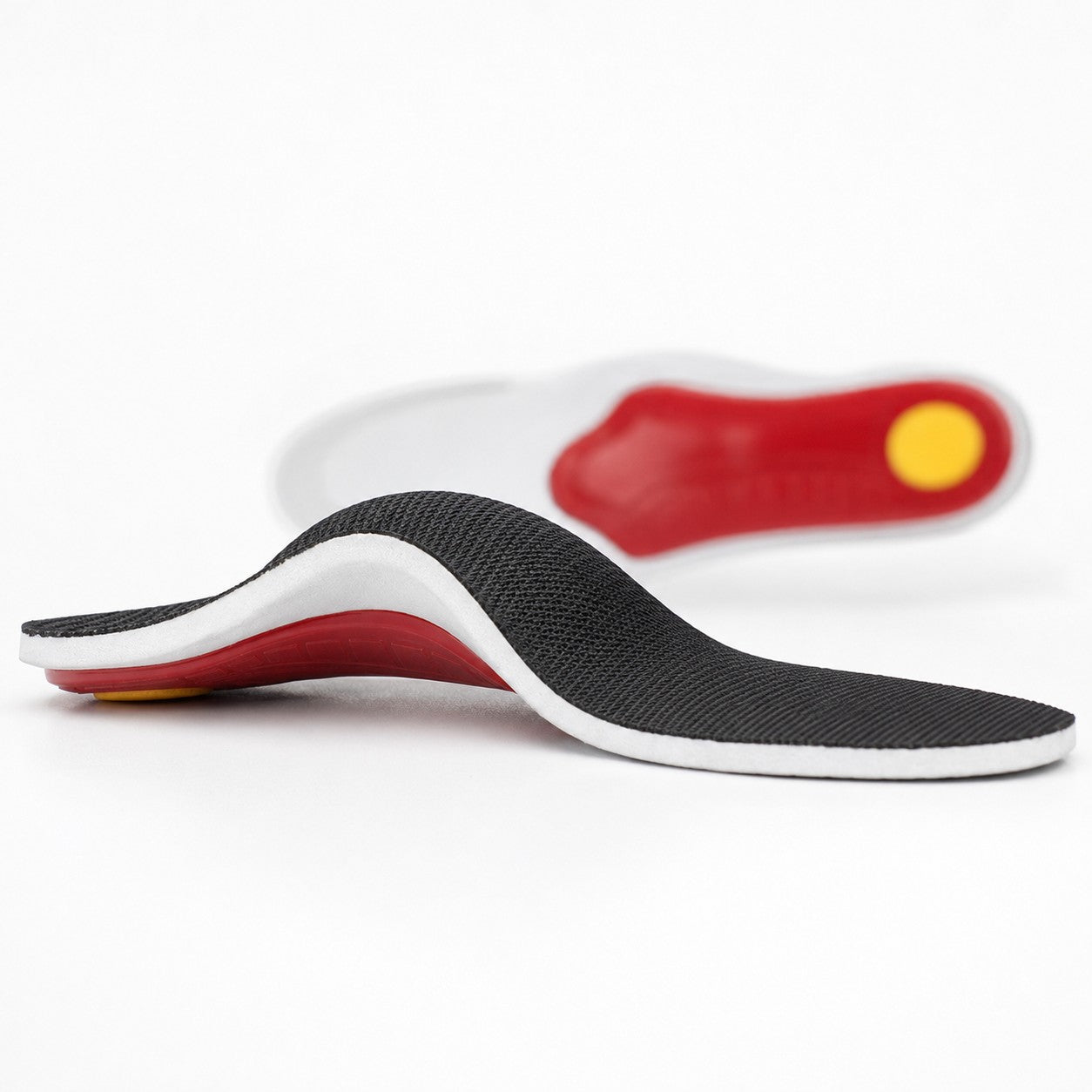 Side profile of the ArchFlex insole showing the supportive arch