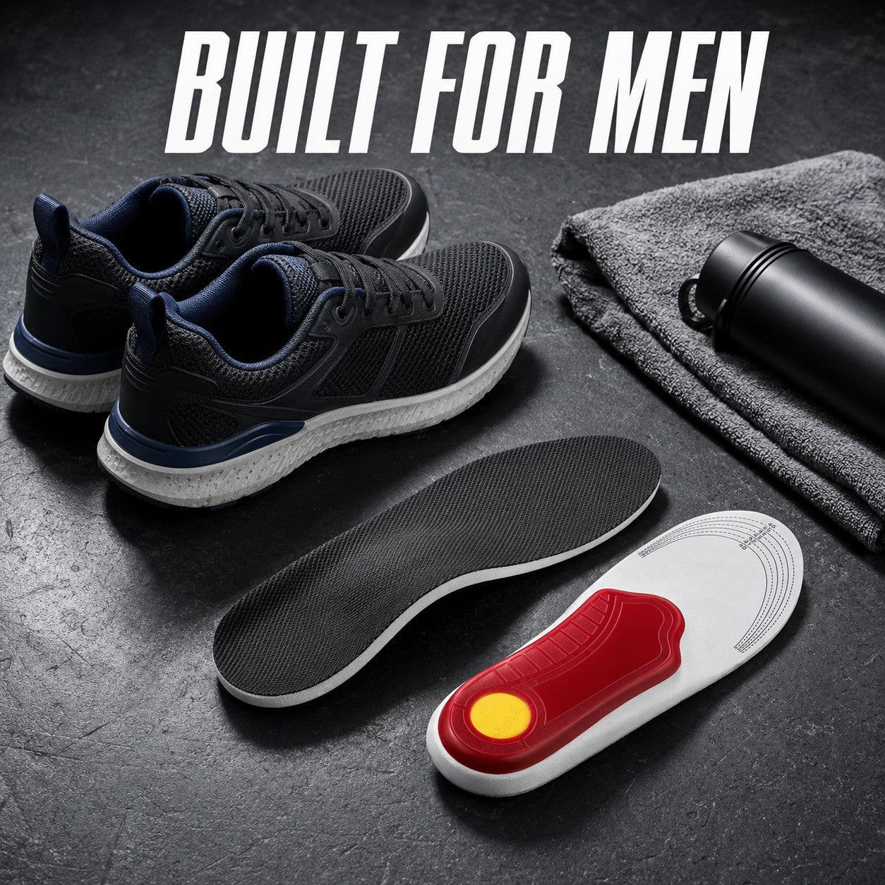 ArchFlex orthotic insoles built for men