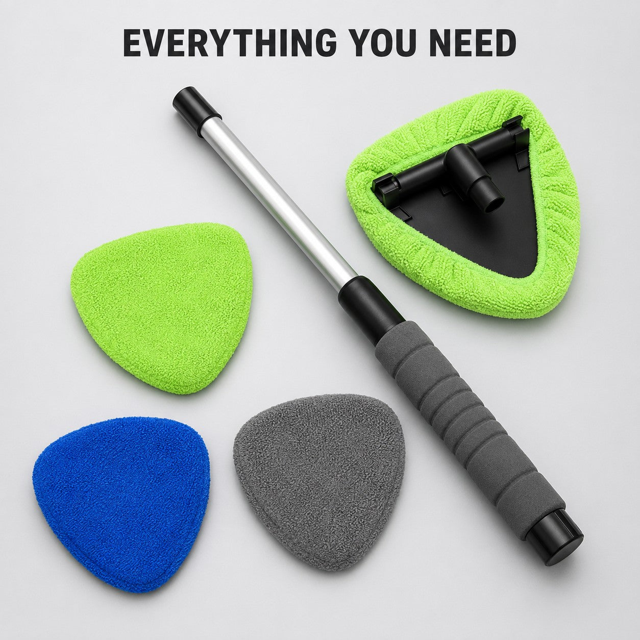 Complete ClearReach car cleaning brush set
