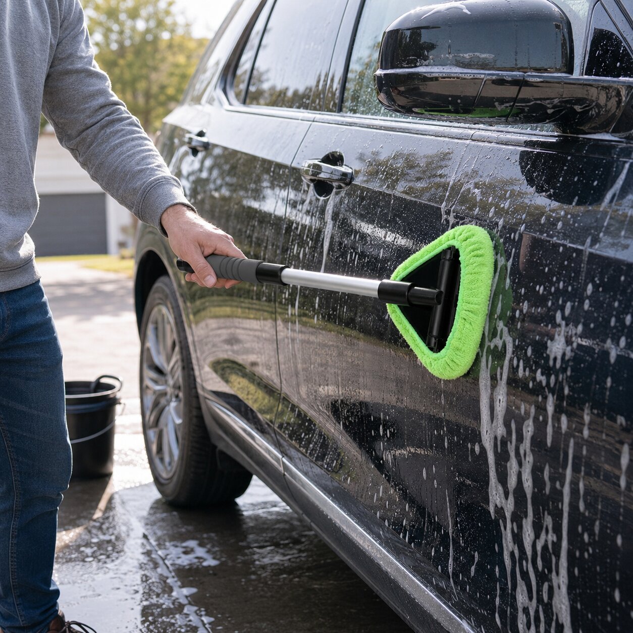 ClearReach Telescopic Window Car Cleaning Brush