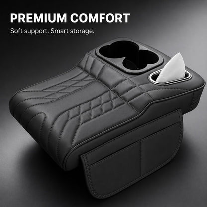 Premium comfort with soft support and smart storage