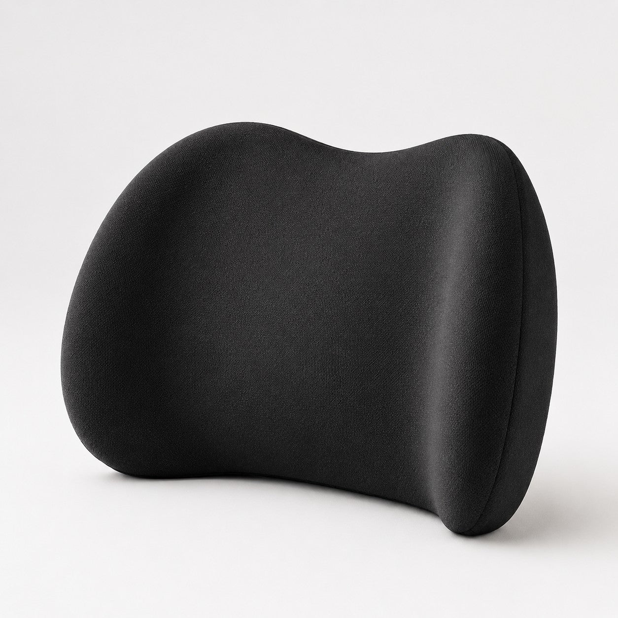 ComfyRide memory foam car lumbar cushion in black