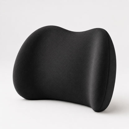 ComfyRide memory foam car lumbar cushion in black