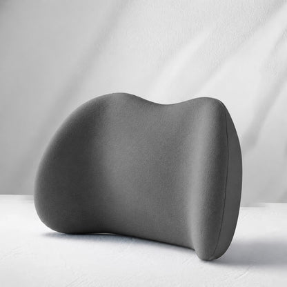 ComfyRide memory foam car lumbar cushion in grey