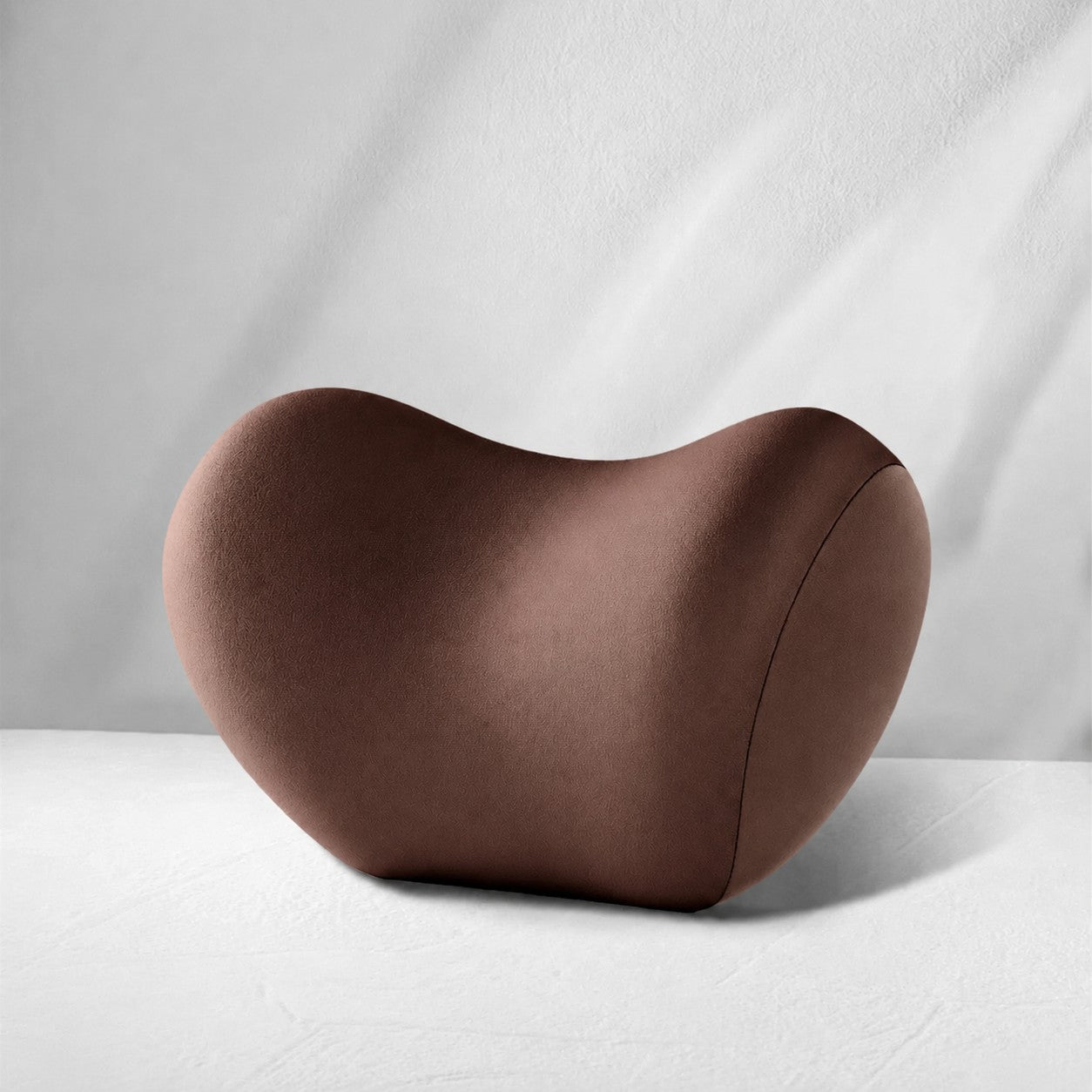 ComfyRide memory foam car neck pillow in brown