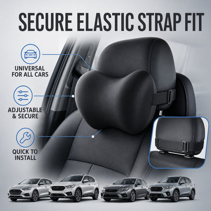 Secure elastic strap fit - universal, adjustable and quick to install