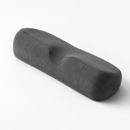 Dark grey memory foam cervical pillow
