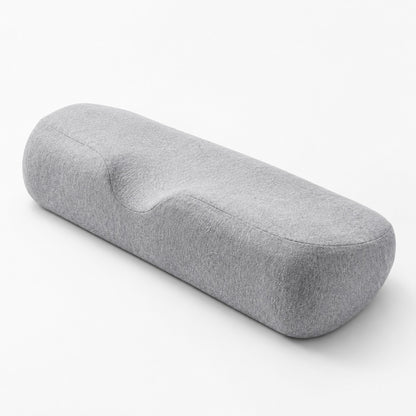 Light grey memory foam cervical pillow