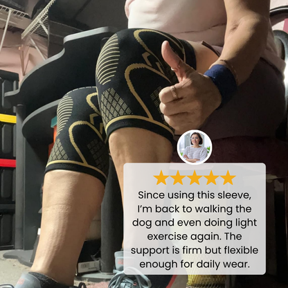 Copper Knee Compression Sleeve