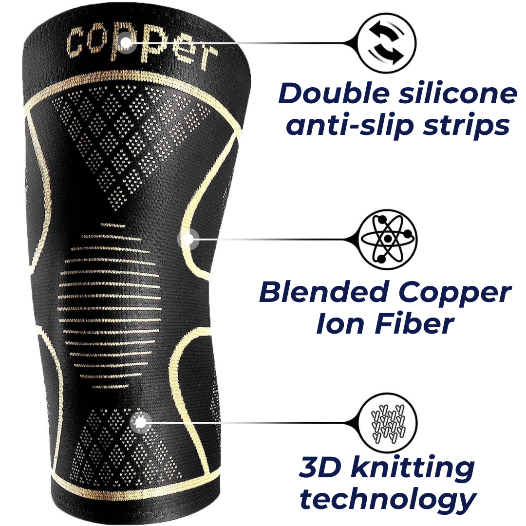 Copper Knee Compression Sleeve