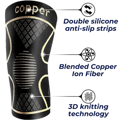 Copper Knee Compression Sleeve