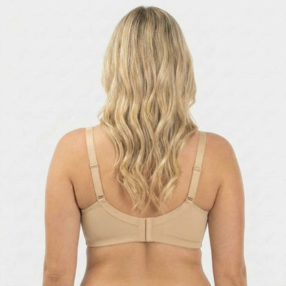 Cora Full Coverage Minimizer Plus Bra Nude Back Support
