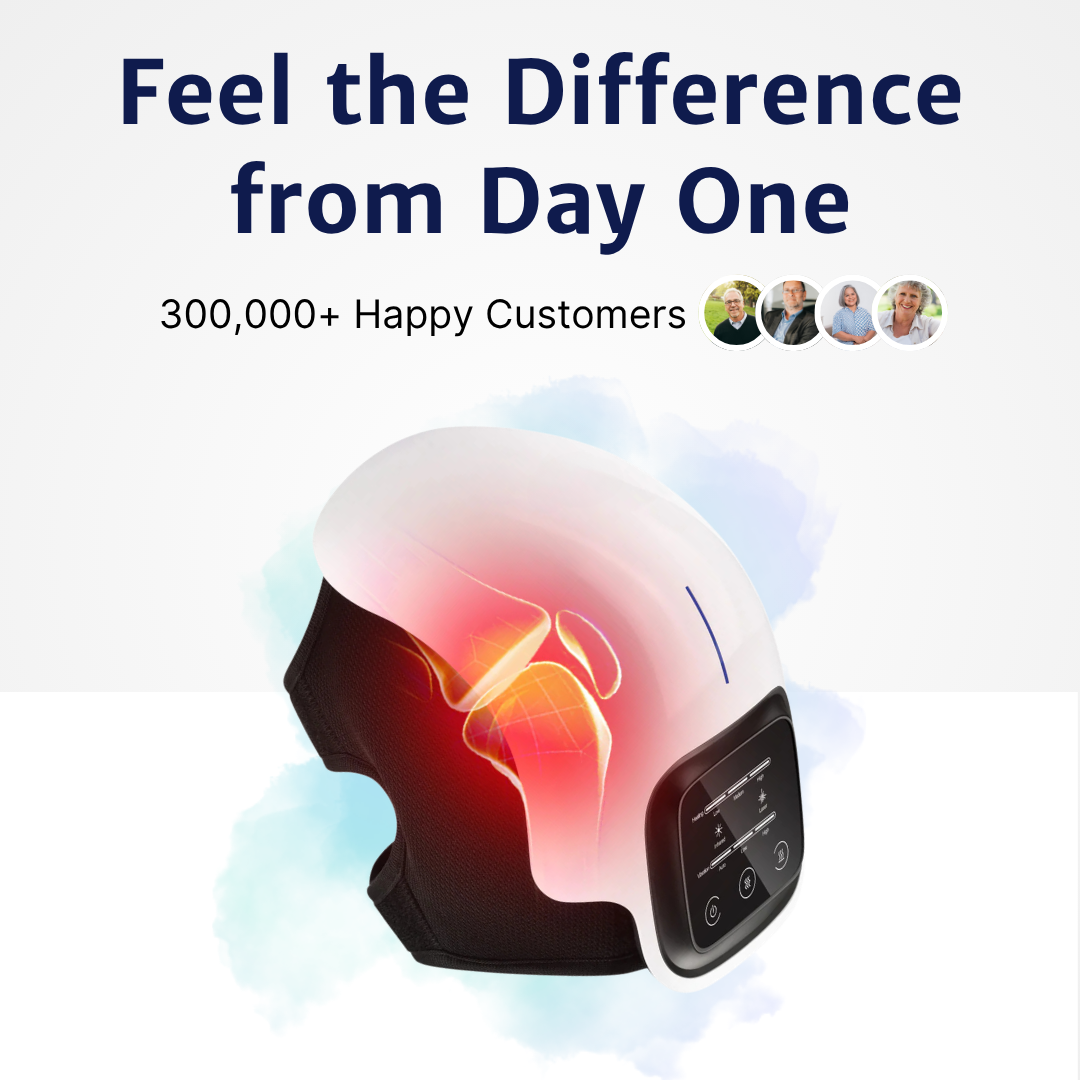 Knee Massager With Heat And Massage