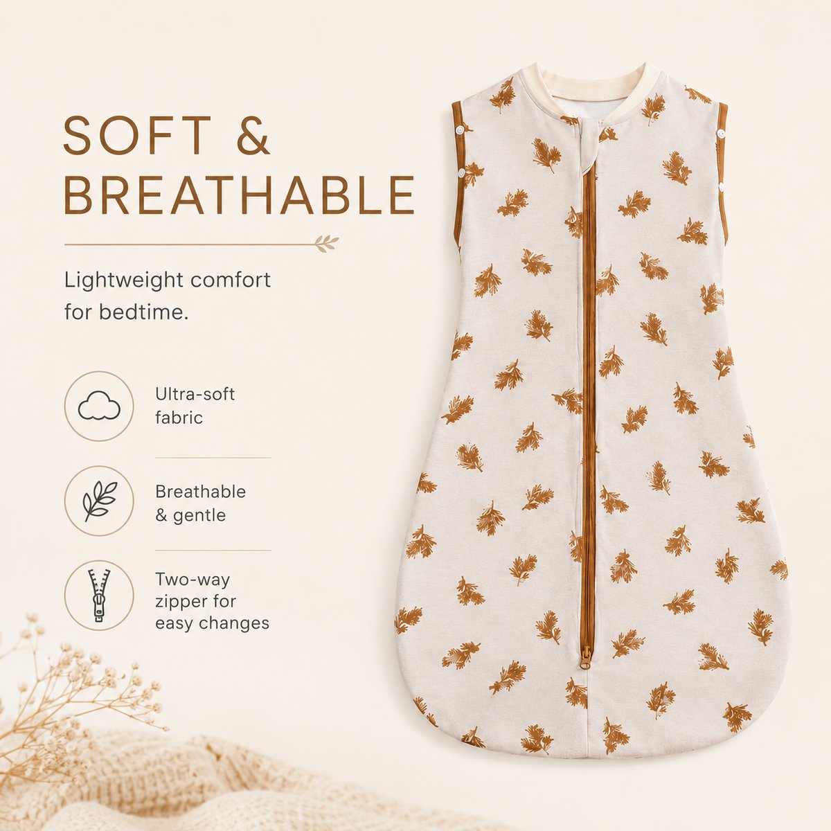 Soft and breathable cotton