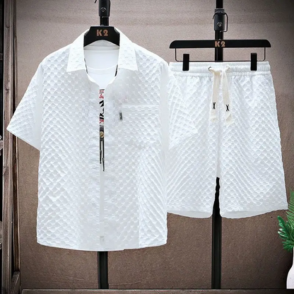 Havana Summer T-Shirt & Shorts Set for Men