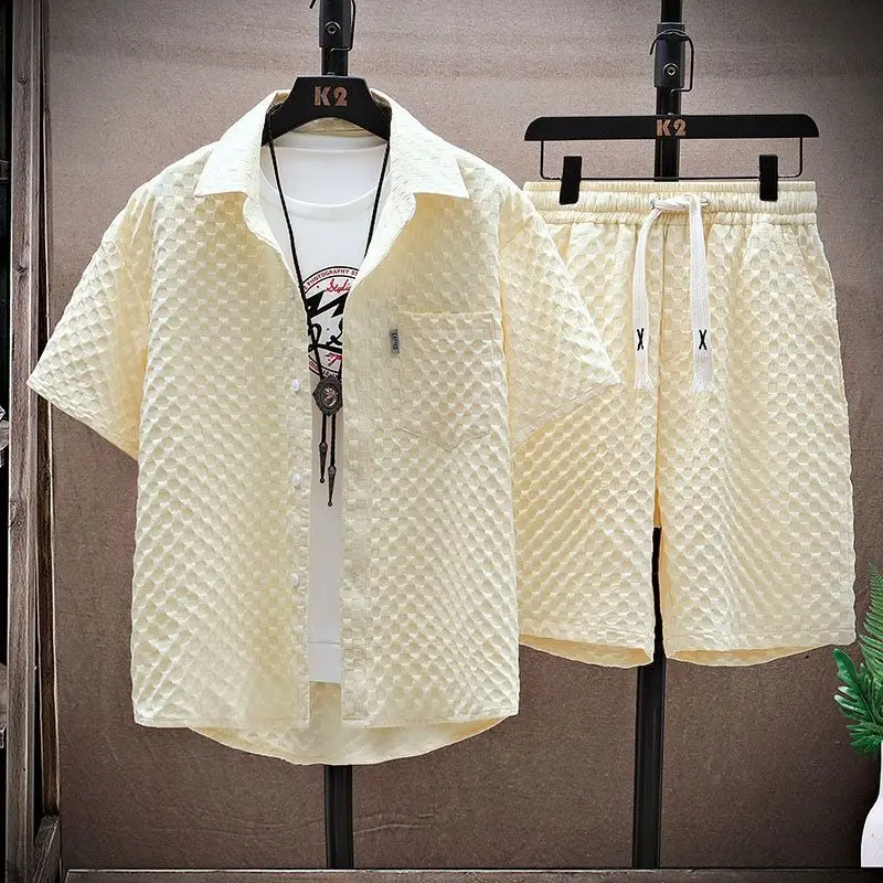 Havana Summer T-Shirt & Shorts Set for Men
