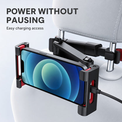 Open cutouts give easy charging access while mounted
