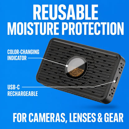 Reusable moisture protection with colour-changing indicator