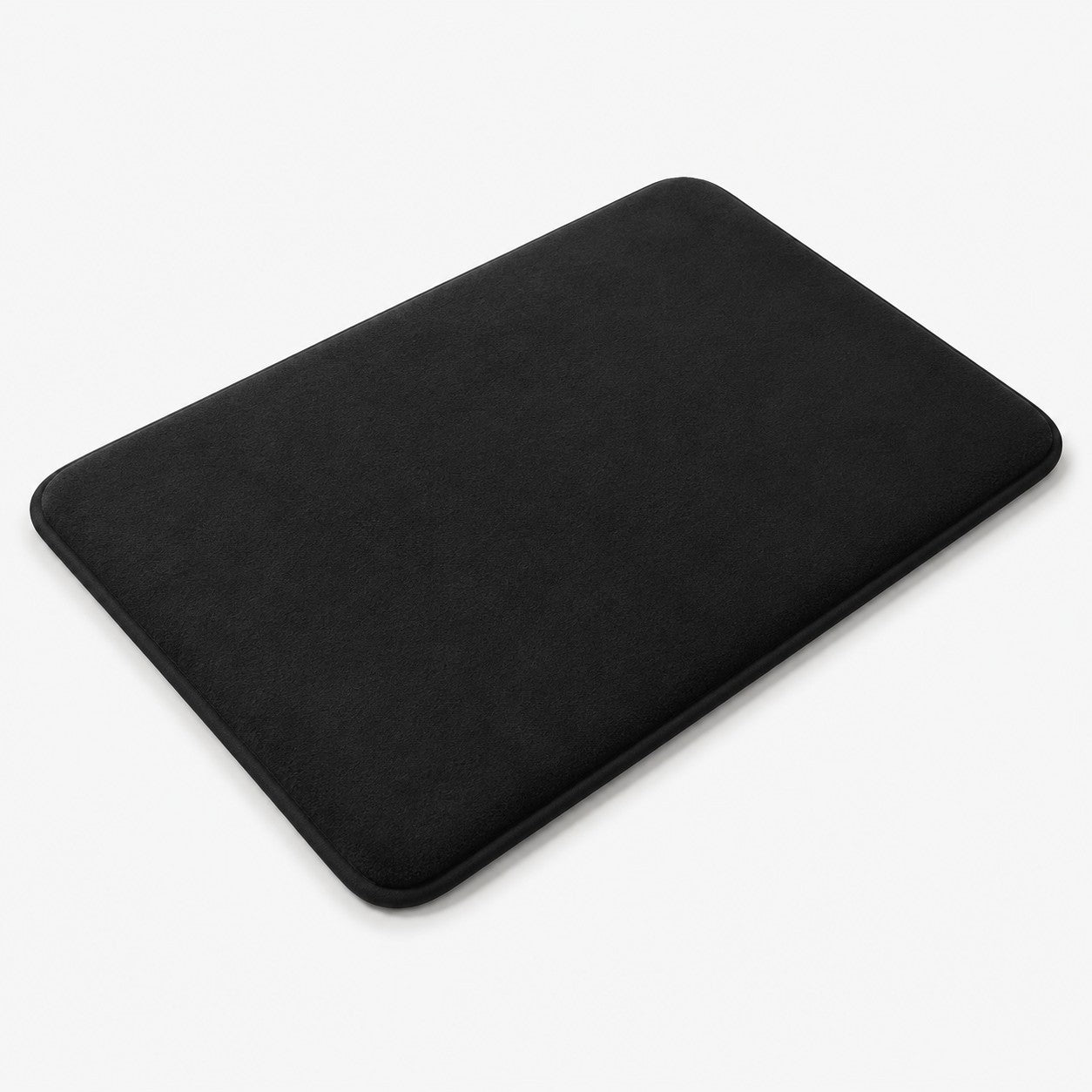 DrySoft super absorbent bath mat in black