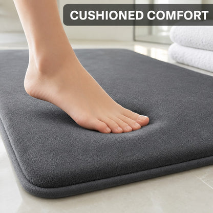 Cushioned memory foam comfort underfoot