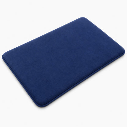 DrySoft super absorbent bath mat in navy