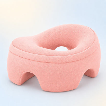 FaceRest memory foam face-down pillow in pink