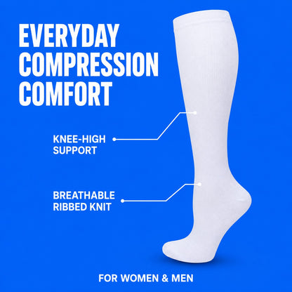 Everyday compression comfort white