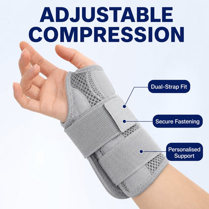 Adjustable compression straps for a custom fit