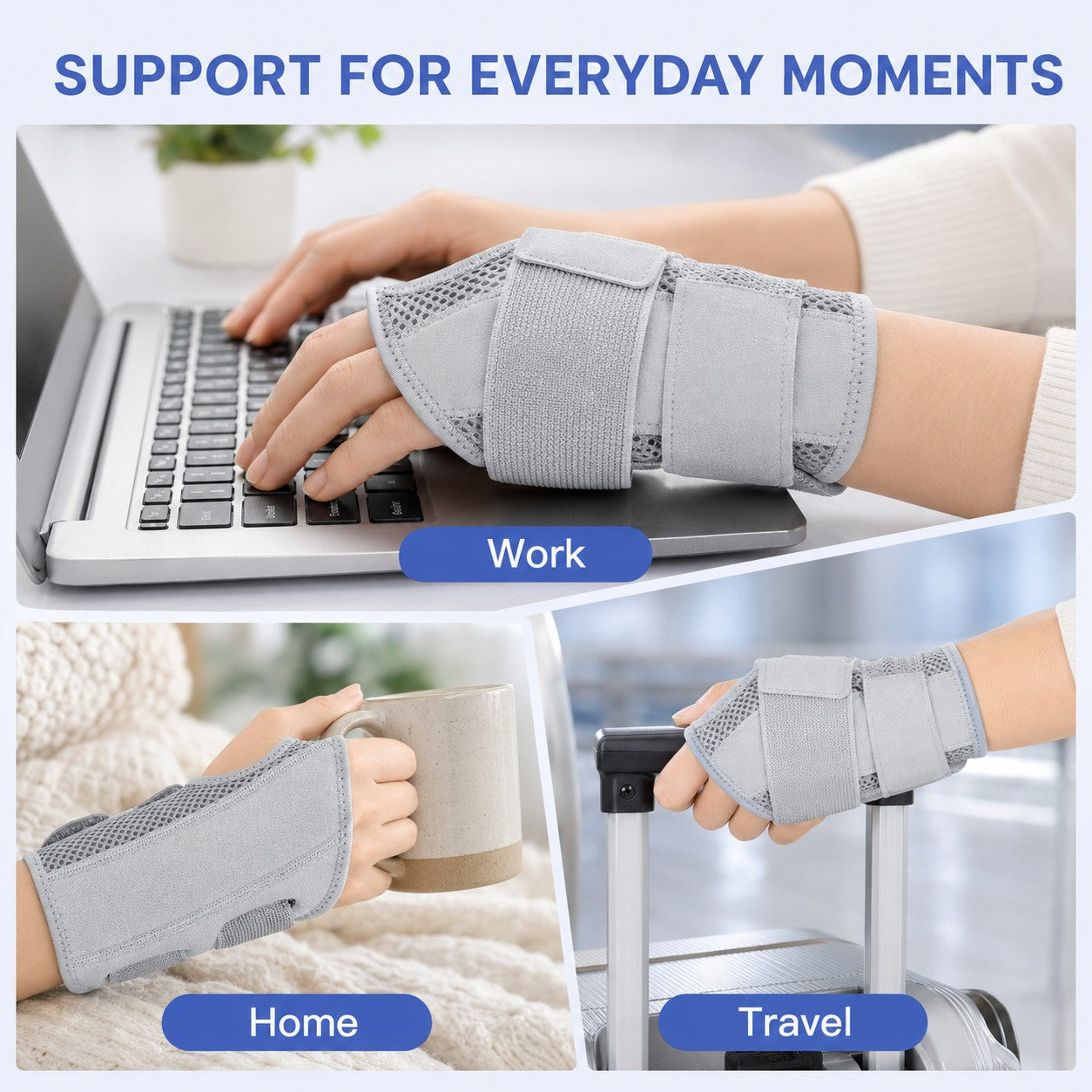 Support for everyday moments at work and home
