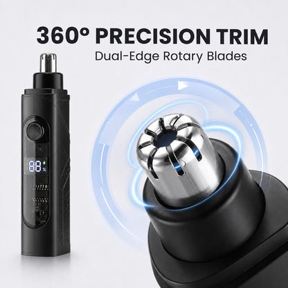 360 degree precision rotary trimmer head