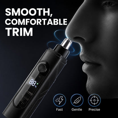 Smooth comfortable painless trimming with no pulling