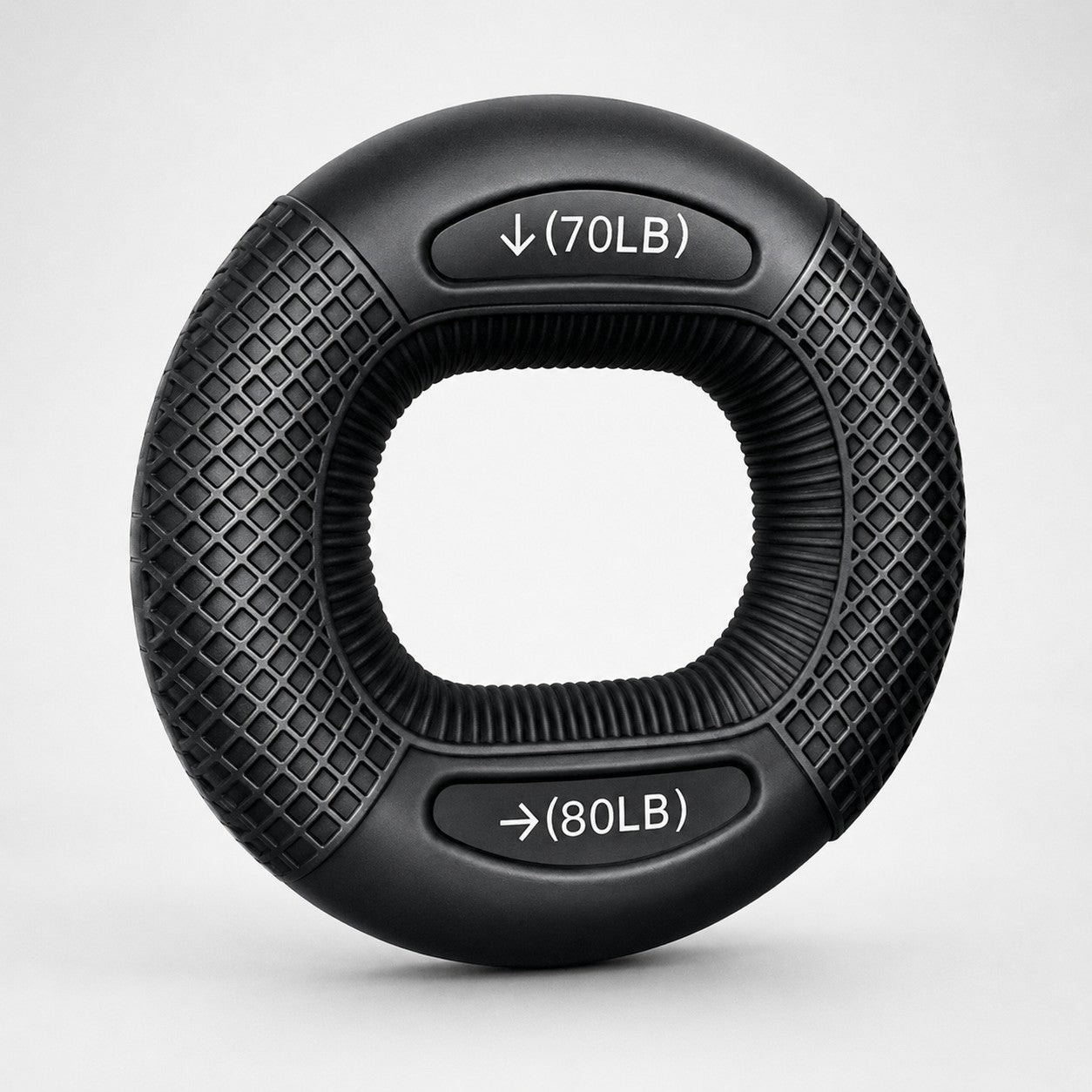 GoodGrip silicone grip strengthener in black - heavy resistance