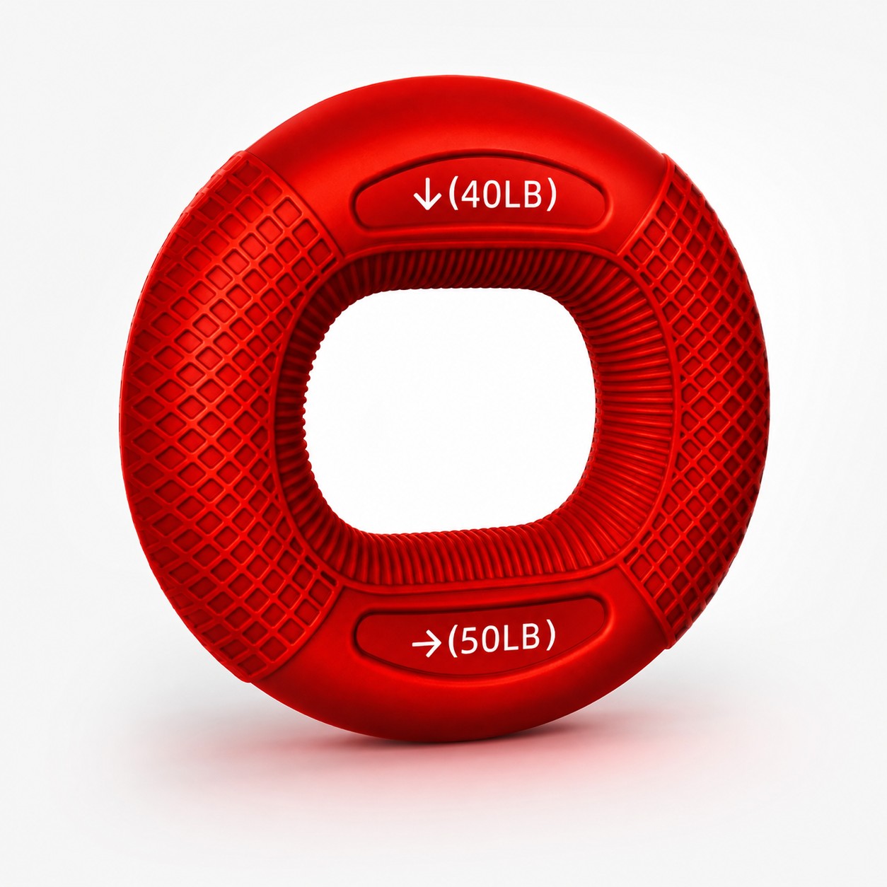 GoodGrip silicone grip strengthener in red - medium resistance