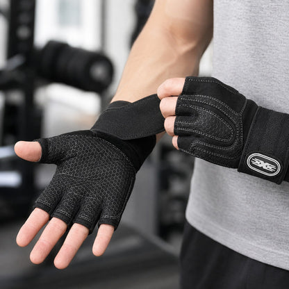Pull-tabs at the fingertips make the gloves easy to slide on and off