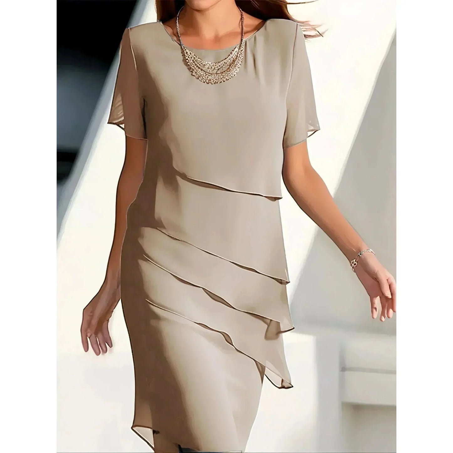 Elena Smooth-Line Women’s Wrap Dress