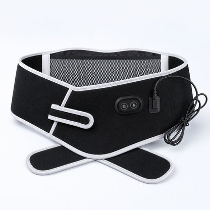 HeatEase heated lumbar support belt in black